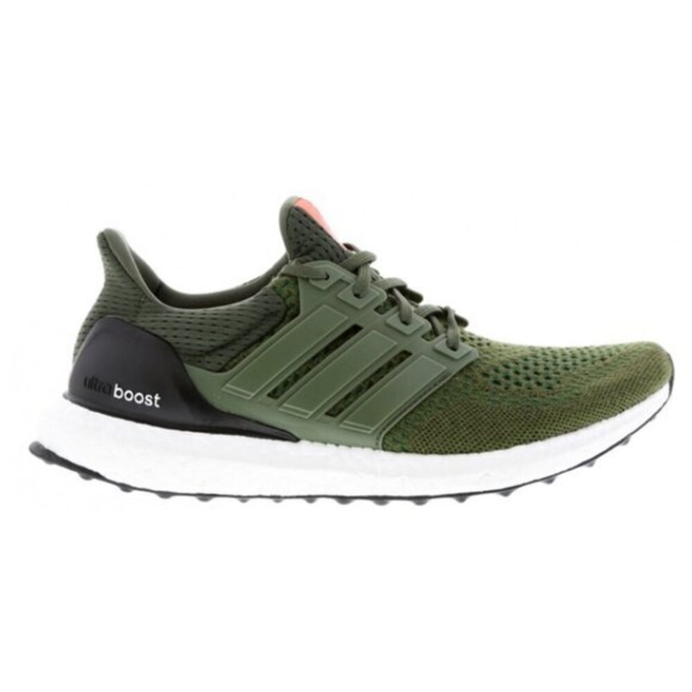 Adidas Men's Ultra Boost 1.0 Sneakers in Base Olive Green Size 8.5 LIKE NEW